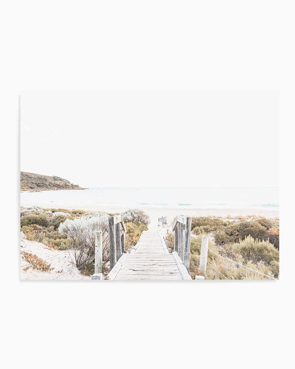 Path to Bunker Bay Art Print