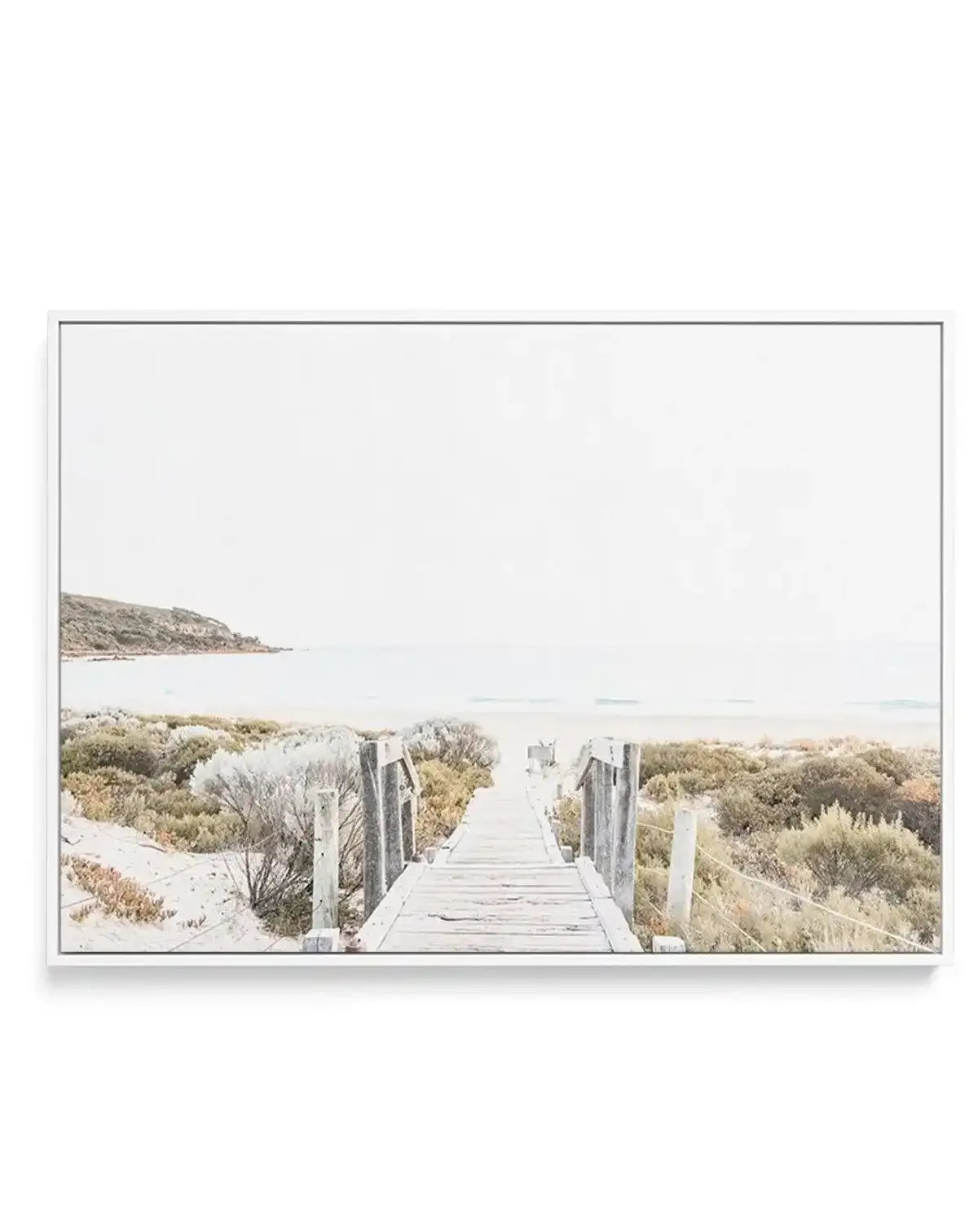 Path to Bunker Bay | Framed Canvas-CANVAS-You can shop wall art online with Olive et Oriel for everything from abstract art to fun kids wall art. Our beautiful modern art prints and canvas art are available from large canvas prints to wall art paintings and our proudly Australian artwork collection offers only the highest quality framed large wall art and canvas art Australia - You can buy fashion photography prints or Hampton print posters and paintings on canvas from Olive et Oriel and have th