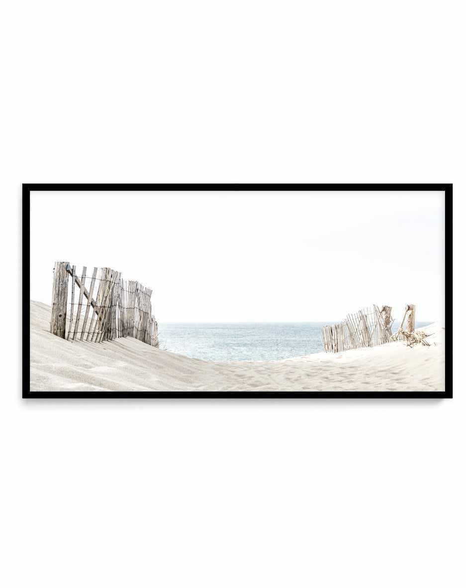 Path to the Sea | Panoramic Art Print from Olive et Oriel where you can shop wallpaper and artworks online