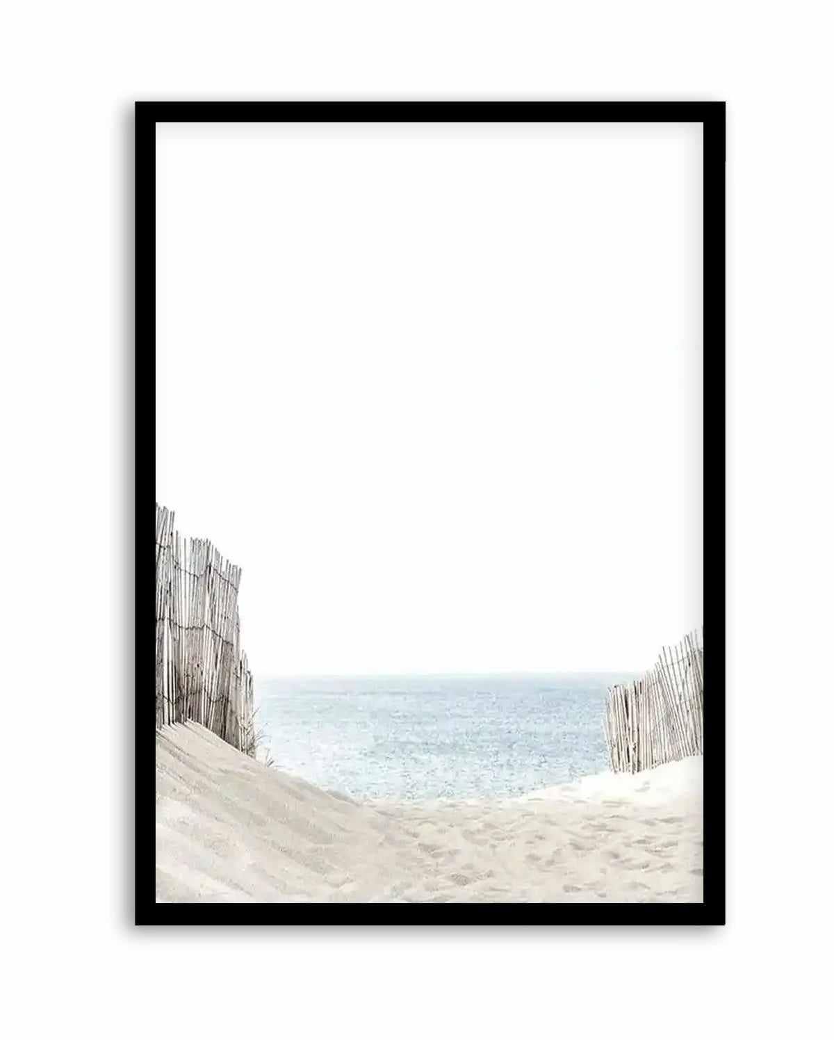 Path to the Sea Art Print PT — art print Australia borderless