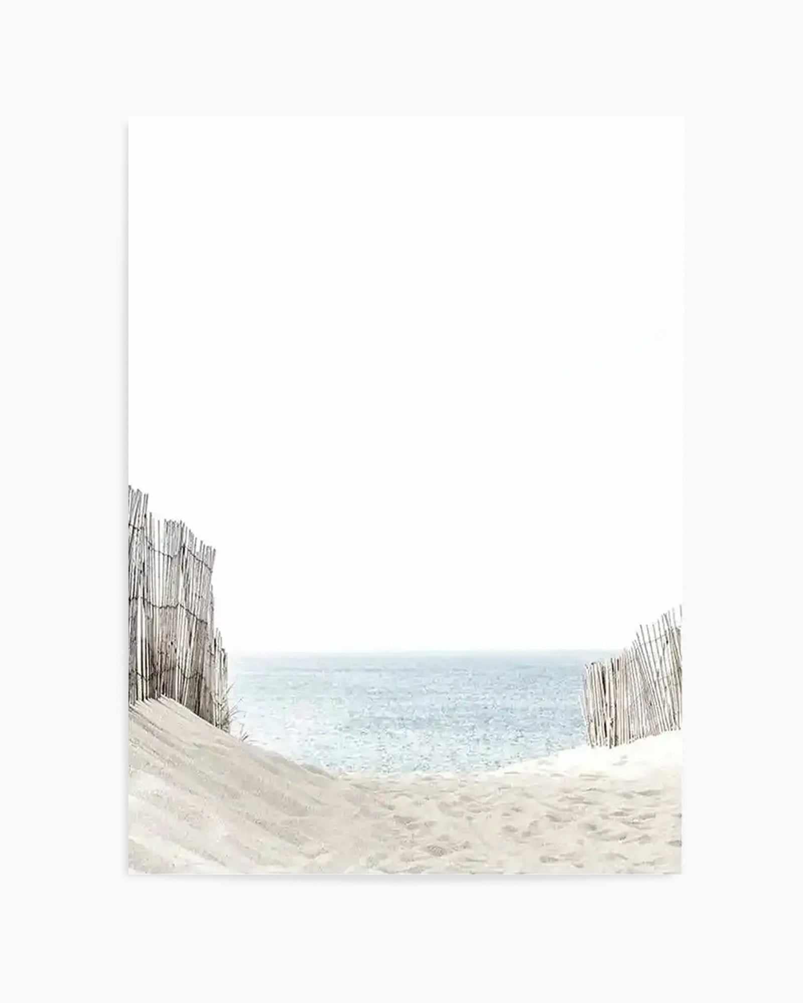 Path to the Sea Art Print PT — art print Australia borderless