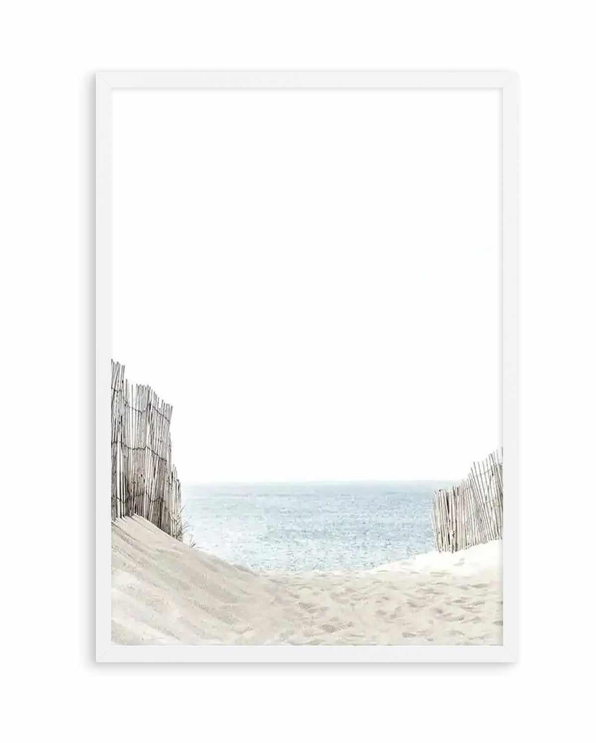 Path to the Sea Art Print PT — art print Australia borderless