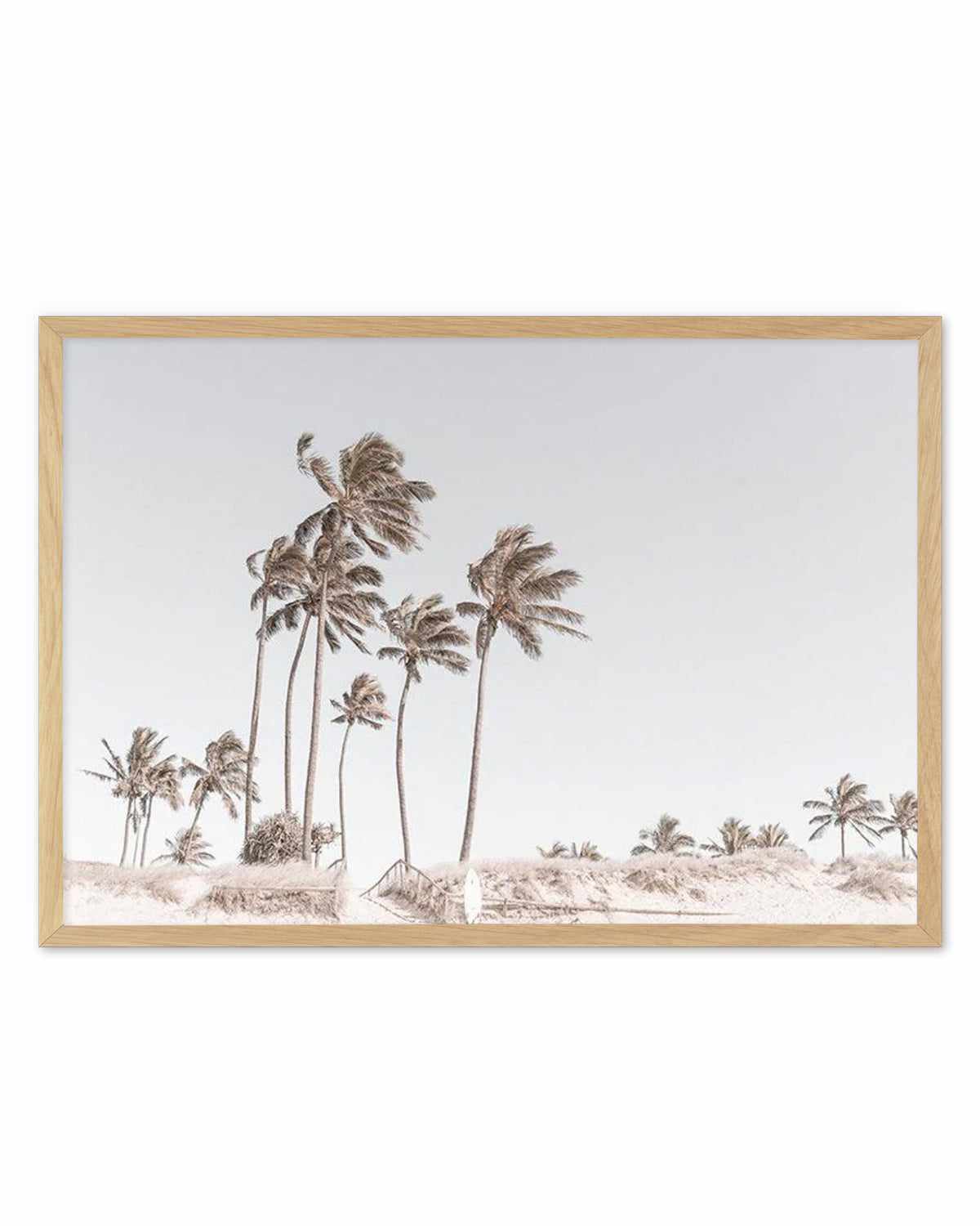 Path to the Sea, Gold Coast Art Print