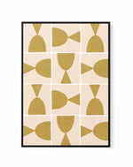 Pattern by Jenny Liz Rome | Framed Canvas Art Print