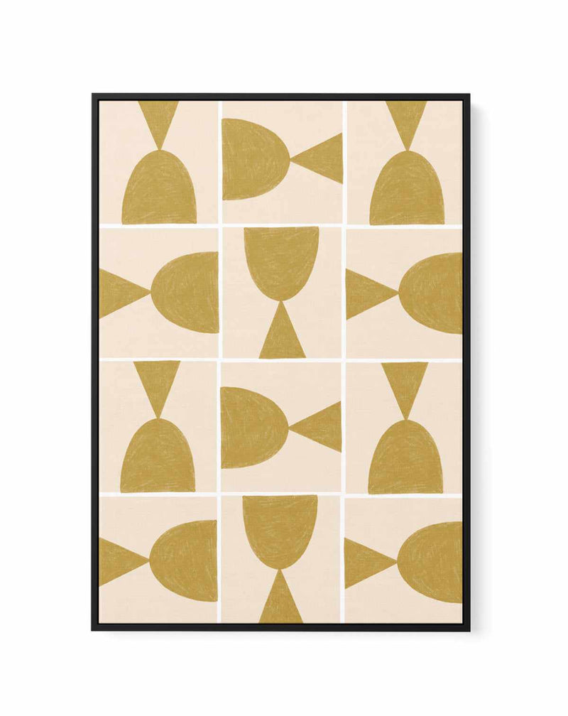 Pattern by Jenny Liz Rome | Framed Canvas Art Print