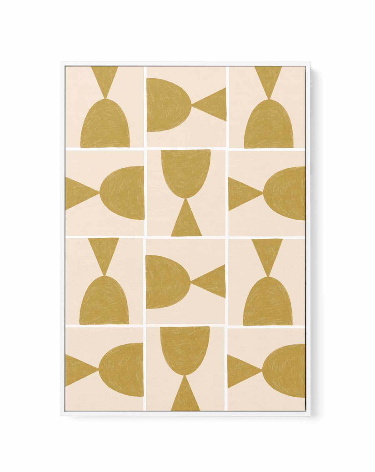 Pattern by Jenny Liz Rome | Framed Canvas Art Print