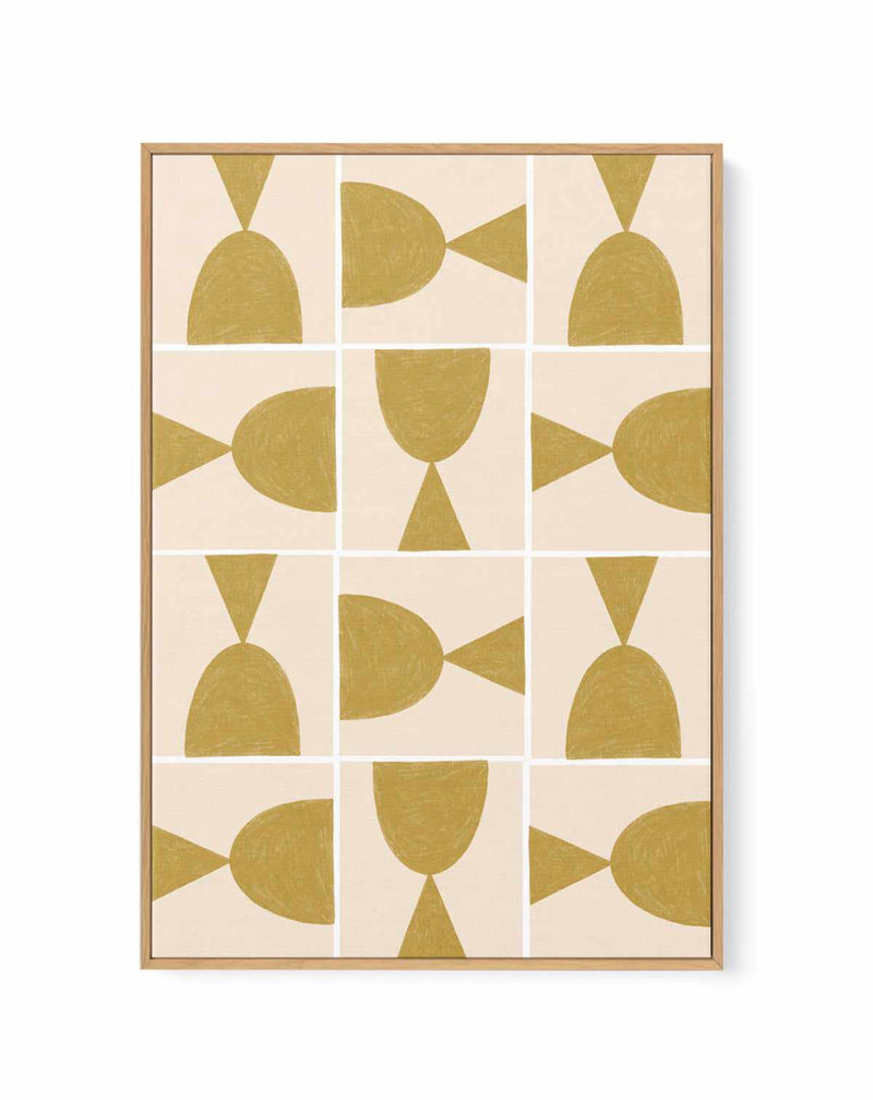 Pattern by Jenny Liz Rome | Framed Canvas Art Print