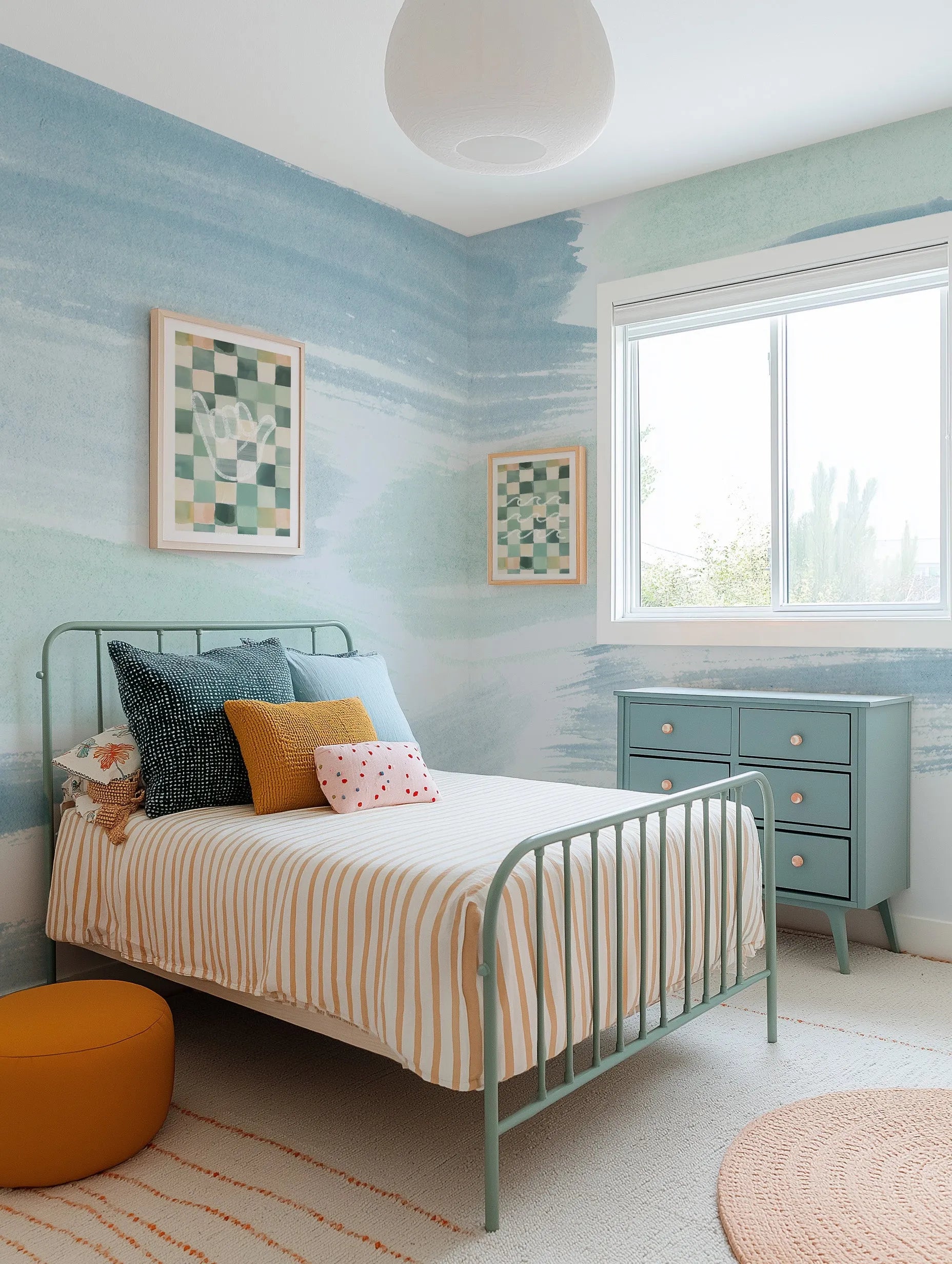 Paxton Abstract Wallpaper from Olive et Oriel where you can shop wallpaper and artworks online