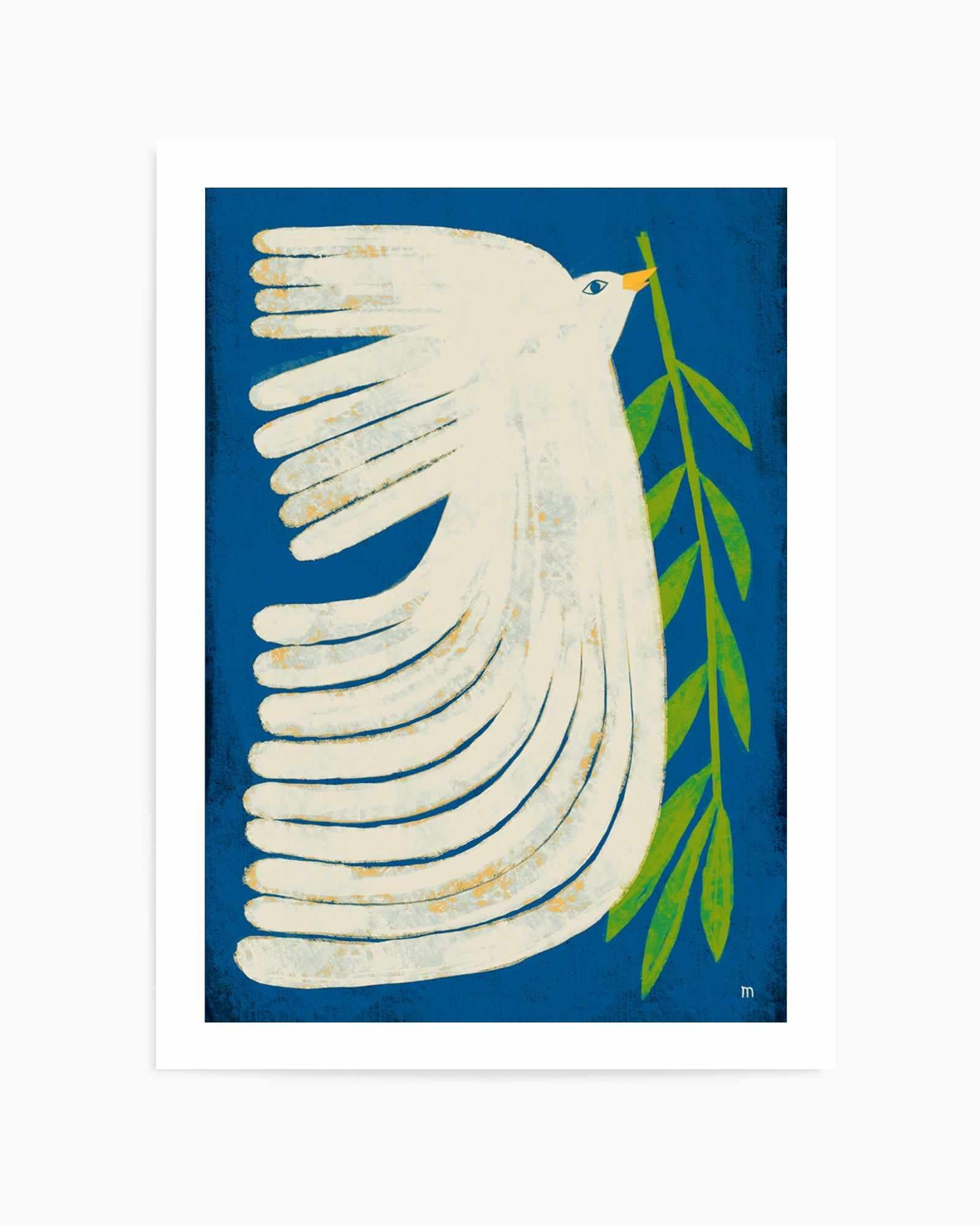 Peace Dove by Marco Marella | Art Print from Olive et Oriel where you can shop wallpaper and artworks online