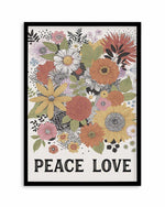 Peace & Love Art Print