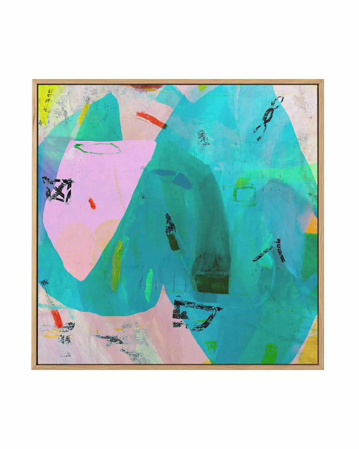 Peace by Antonia Tzenova | Framed Canvas Art Print from Olive et Oriel where you can shop wallpaper and artworks online