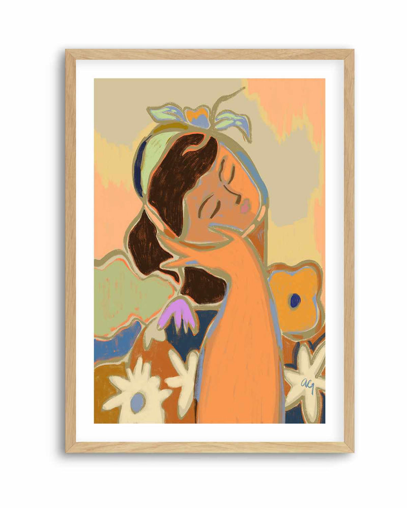 Peaceful by Arty Guava | Art Print