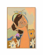 Peaceful by Arty Guava | Framed Canvas Art Print
