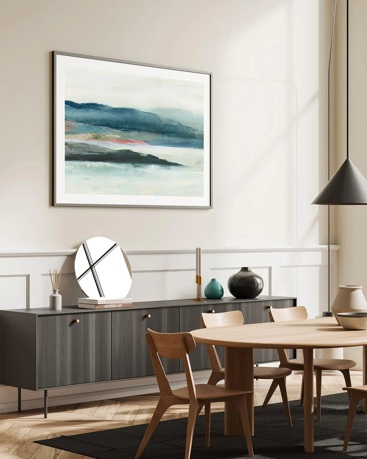 Peaceful Mind I Art Print from Olive et Oriel where you can shop wallpaper and artworks online