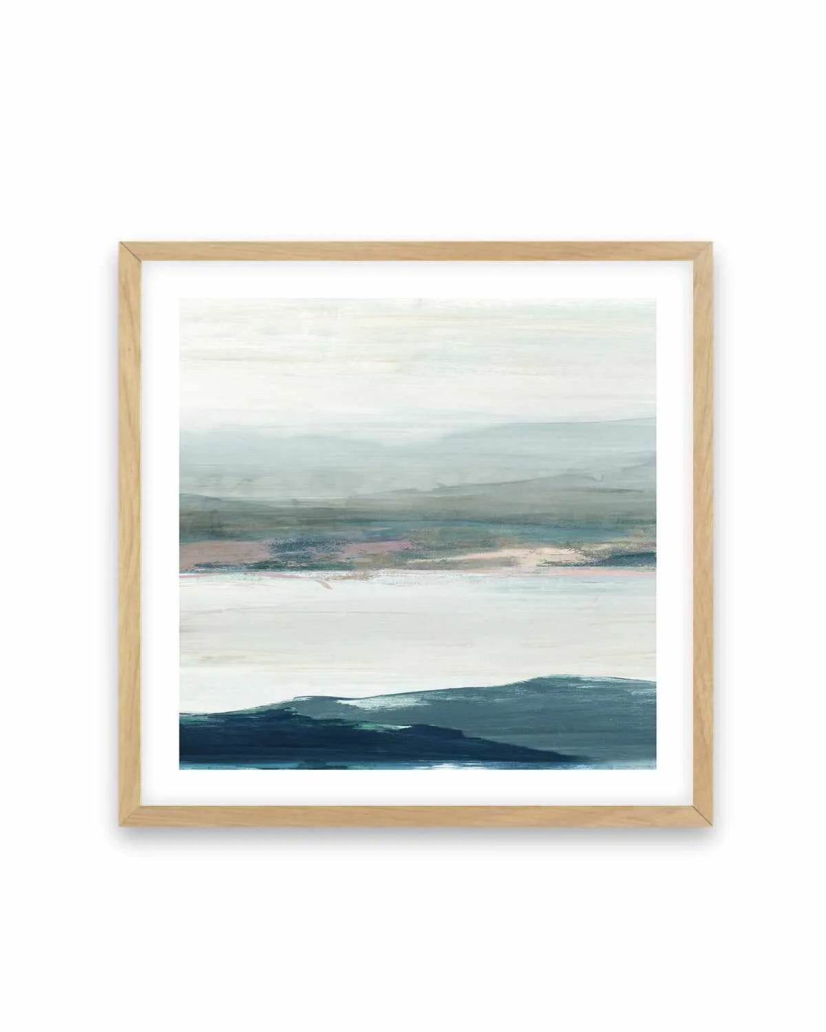 Peaceful Mind II Left SQ Art Print from Olive et Oriel where you can shop wallpaper and artworks online