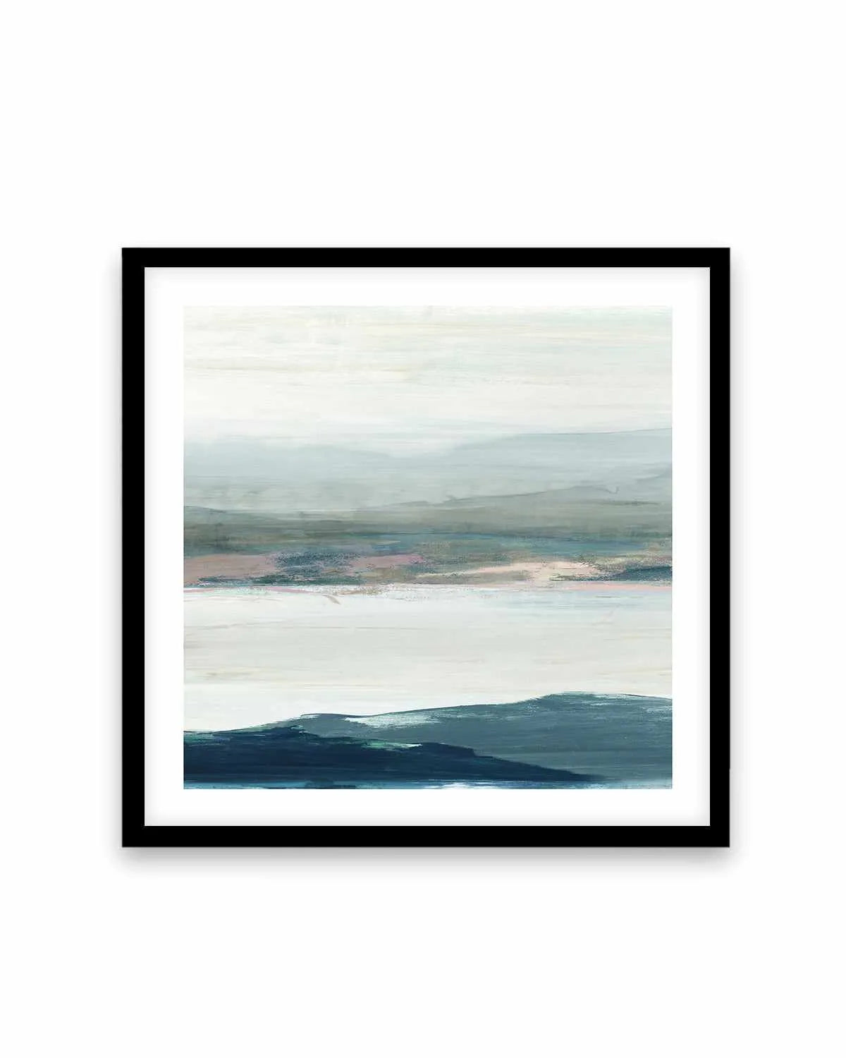 Peaceful Mind II Left SQ Art Print from Olive et Oriel where you can shop wallpaper and artworks online