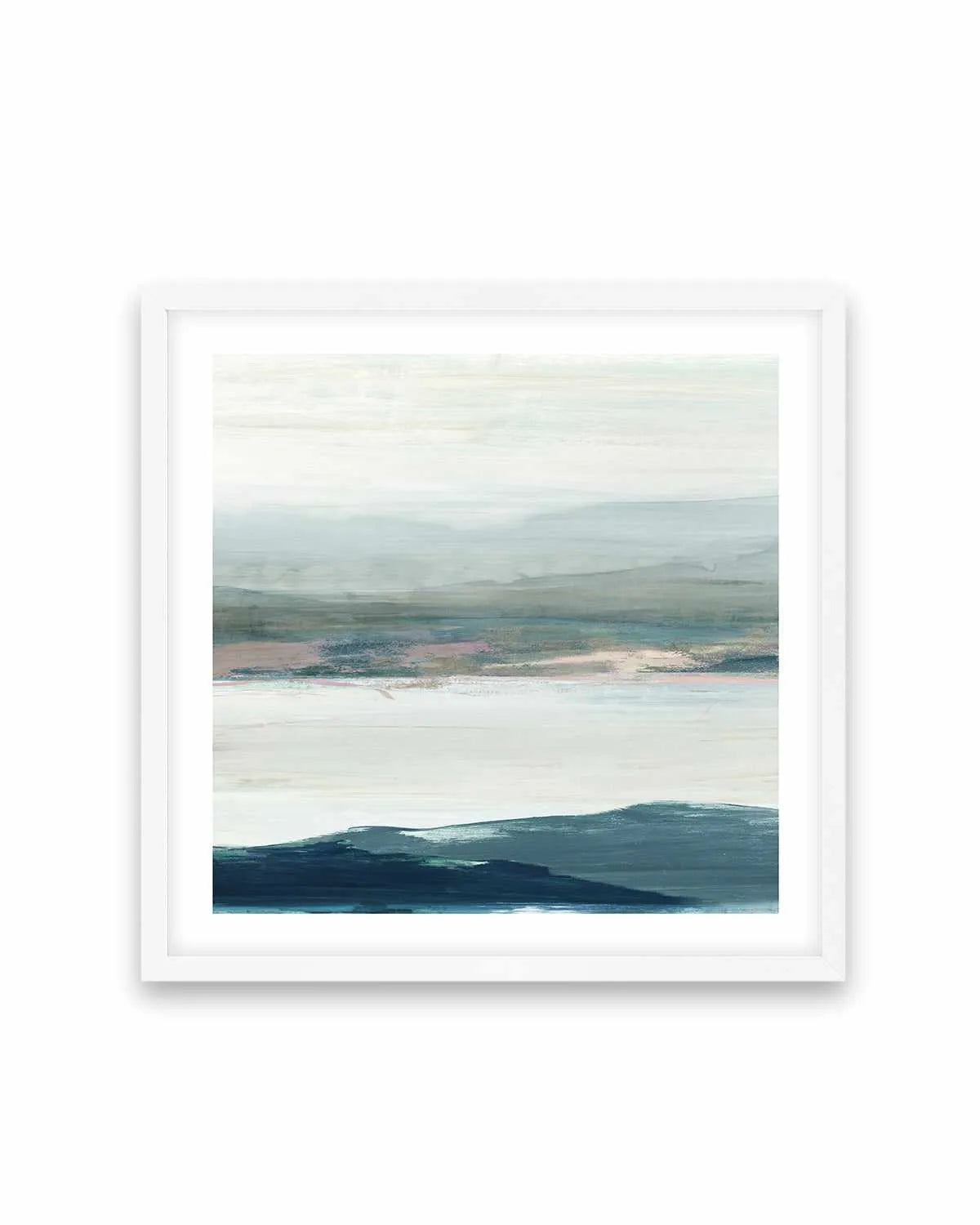 Peaceful Mind II Left SQ Art Print from Olive et Oriel where you can shop wallpaper and artworks online
