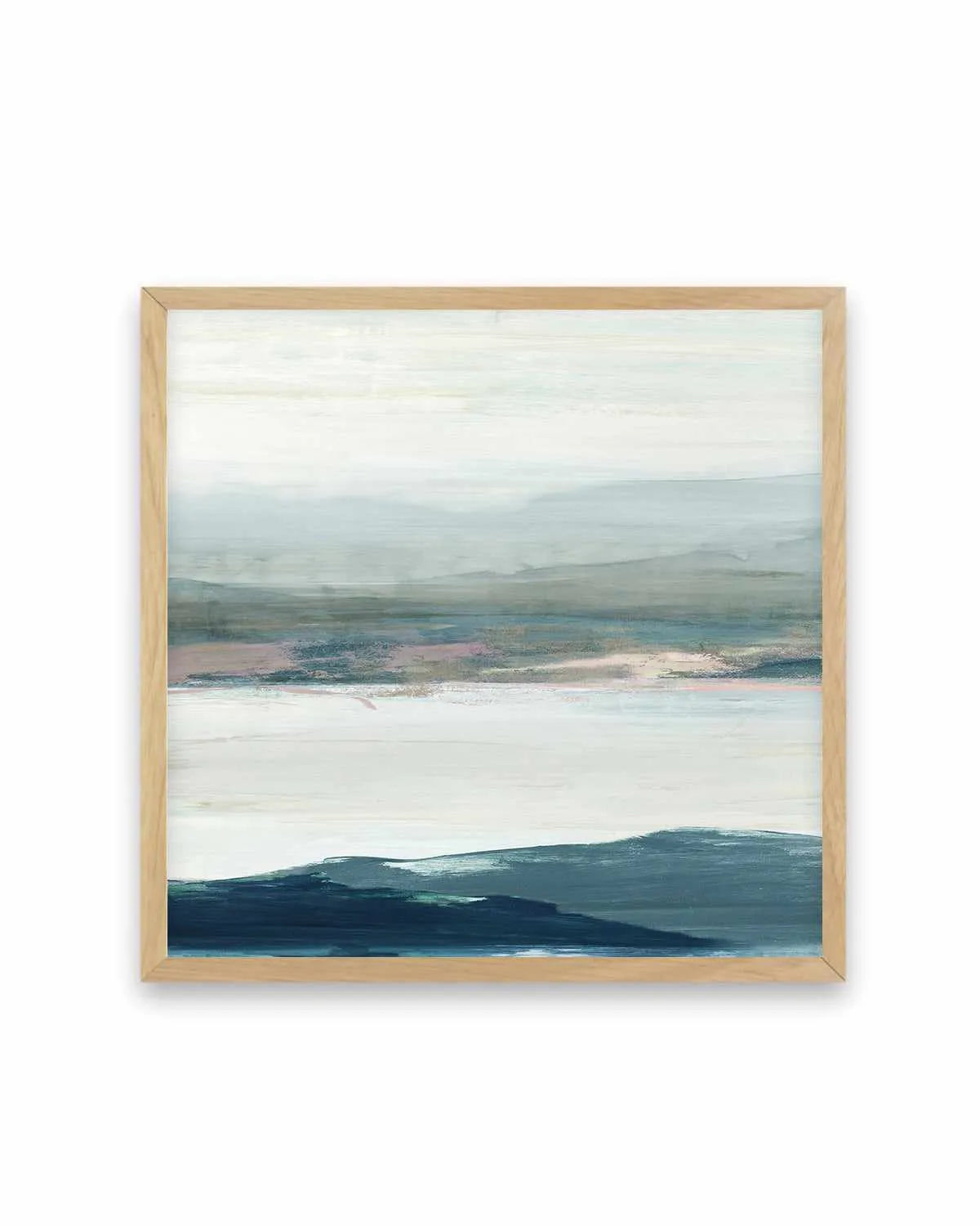 Peaceful Mind II Left SQ Art Print from Olive et Oriel where you can shop wallpaper and artworks online