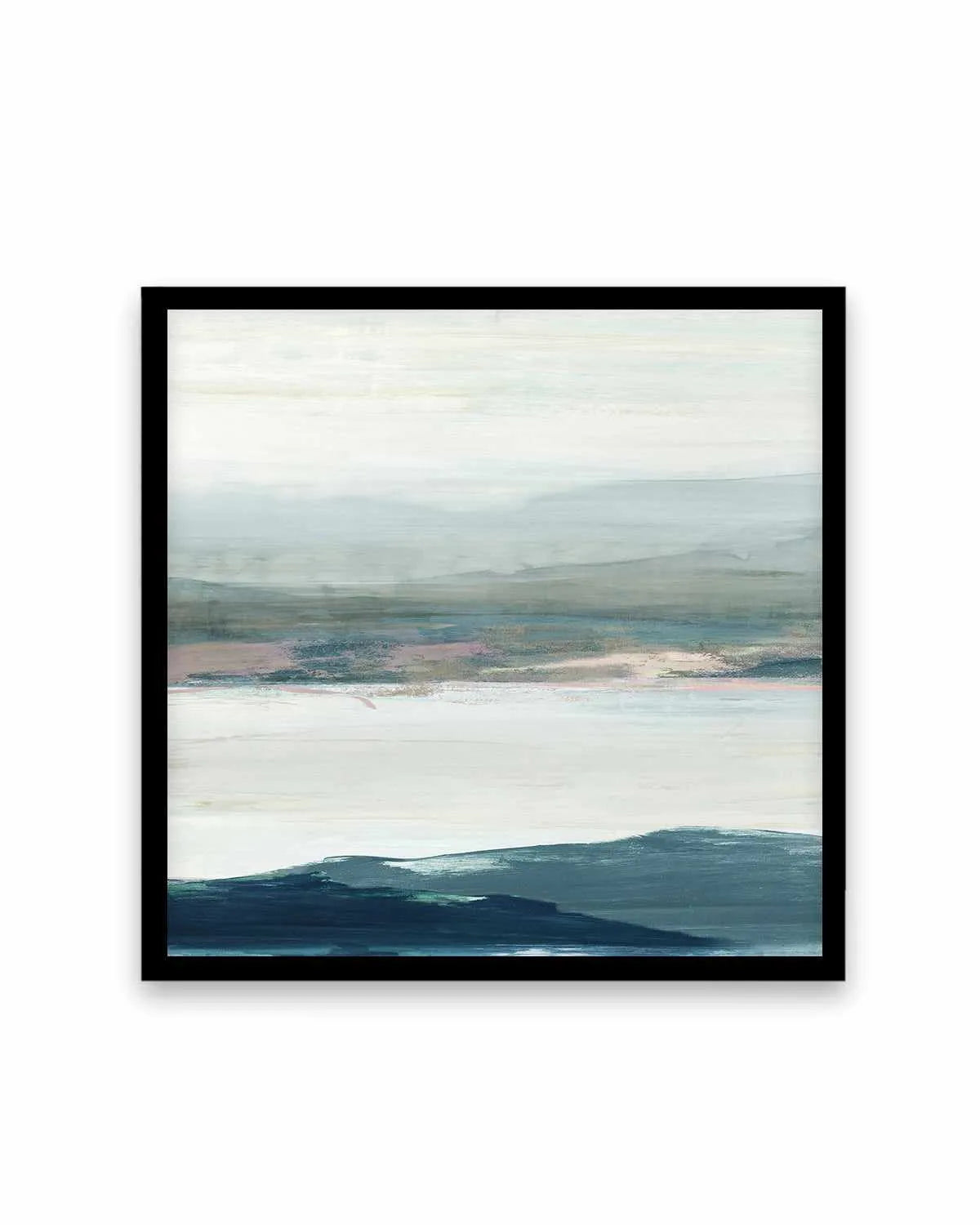 Peaceful Mind II Left SQ Art Print from Olive et Oriel where you can shop wallpaper and artworks online