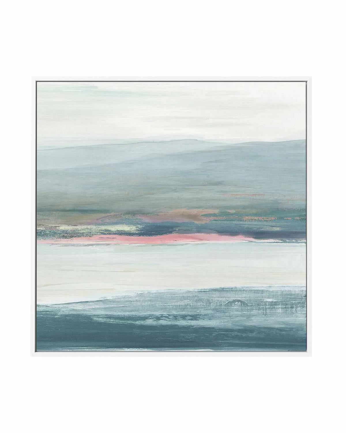 Peaceful Mind II Right SQ | Framed Canvas Art Print from Olive et Oriel where you can shop wallpaper and artworks online