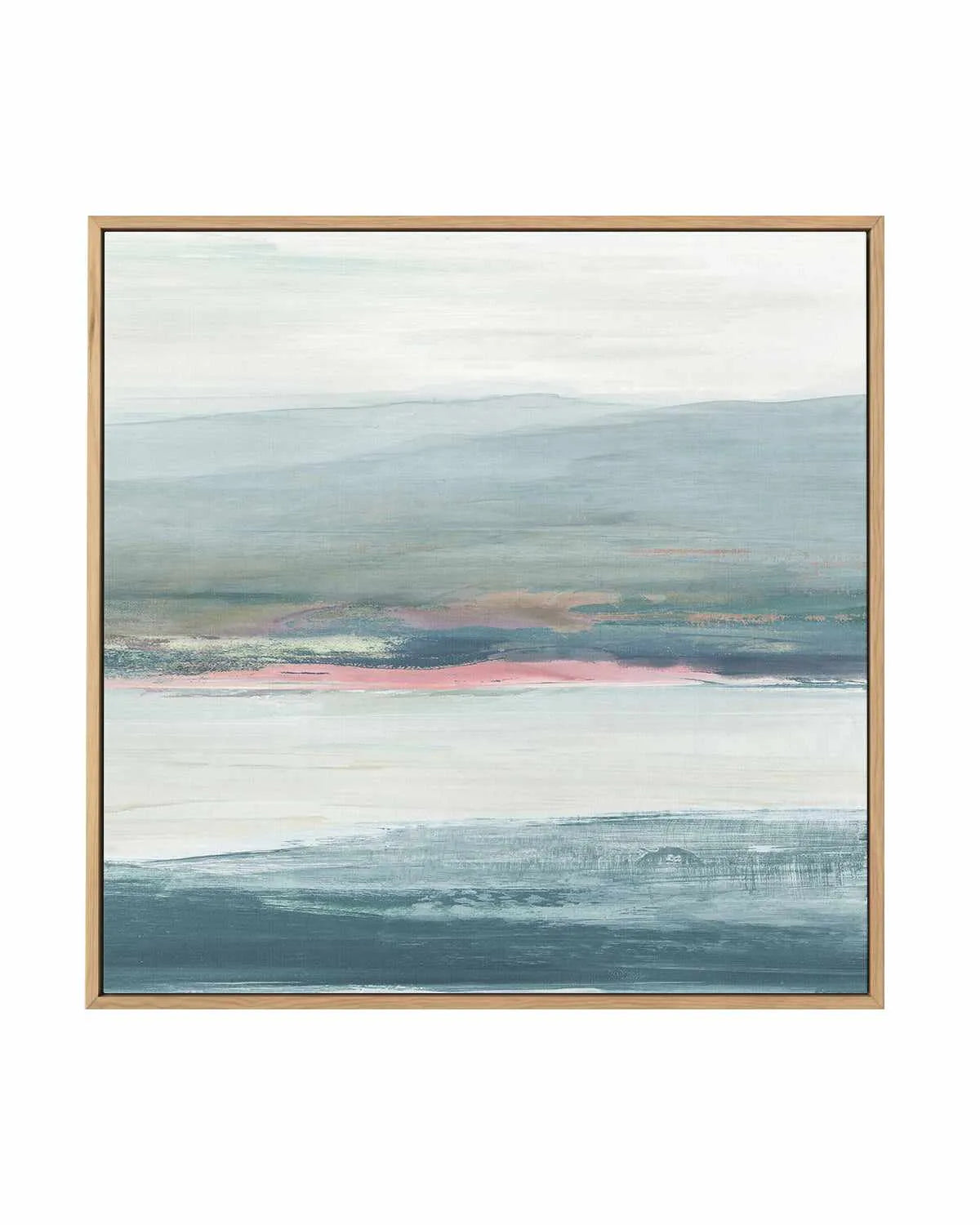 Peaceful Mind II Right SQ | Framed Canvas Art Print from Olive et Oriel where you can shop wallpaper and artworks online