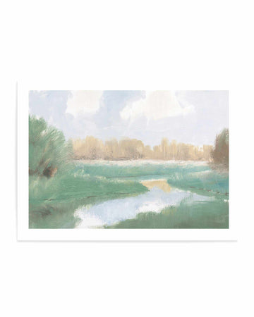 Peaceful Stream | Art Print from Olive et Oriel where you can shop wallpaper and artworks online