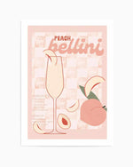 Peach Bellini Art Print