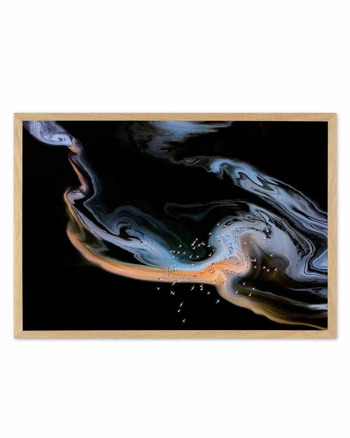 Peach Lake by Phillip Chang Art Print from Olive et Oriel where you can shop wallpaper and artworks online