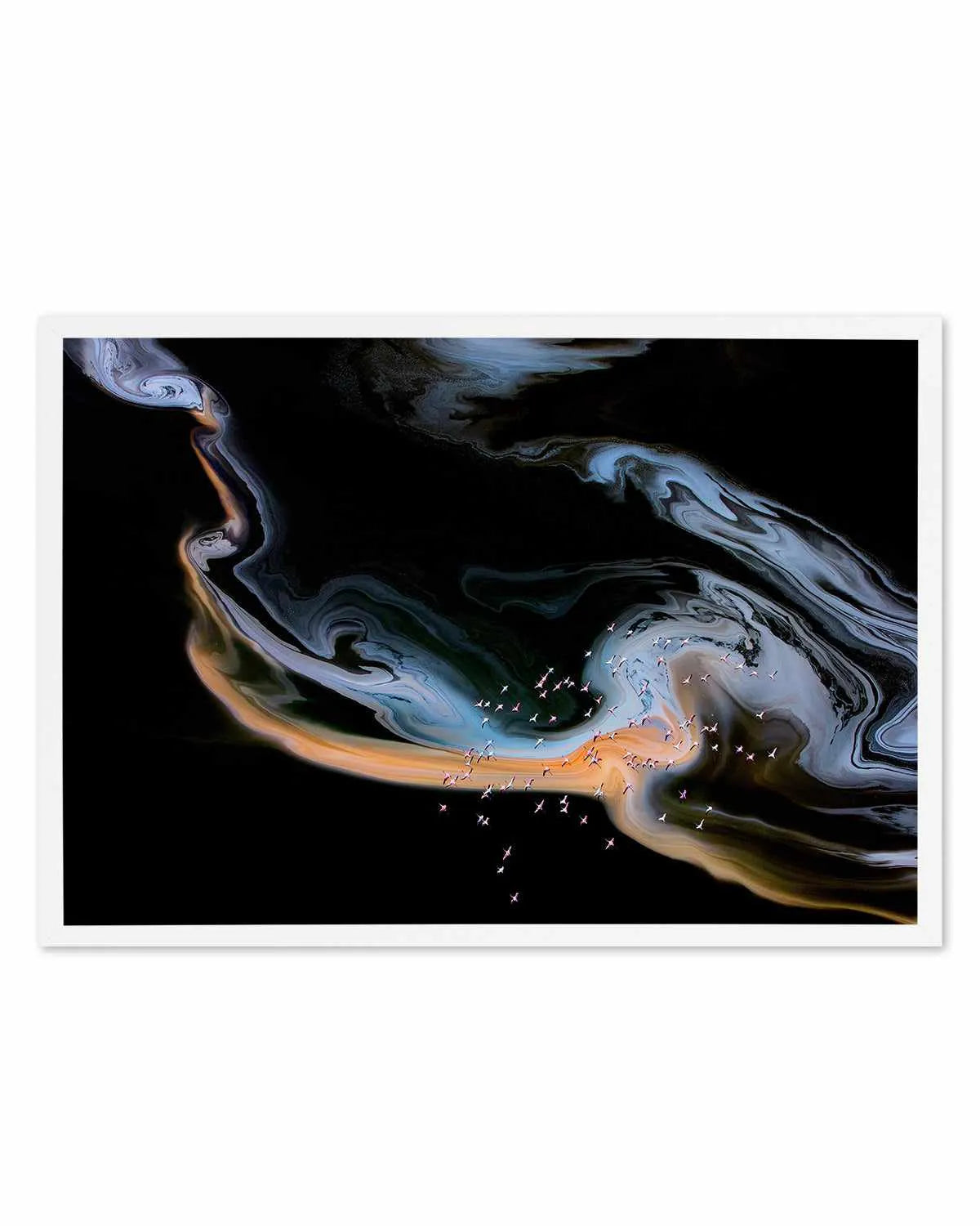 Peach Lake by Phillip Chang Art Print from Olive et Oriel where you can shop wallpaper and artworks online