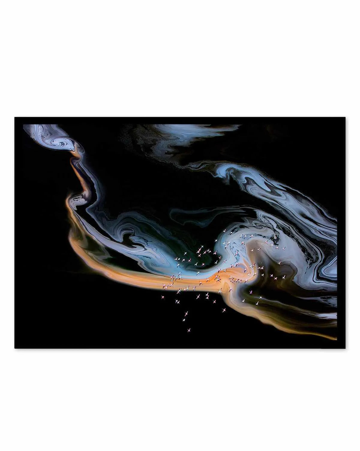 Peach Lake by Phillip Chang Art Print from Olive et Oriel where you can shop wallpaper and artworks online