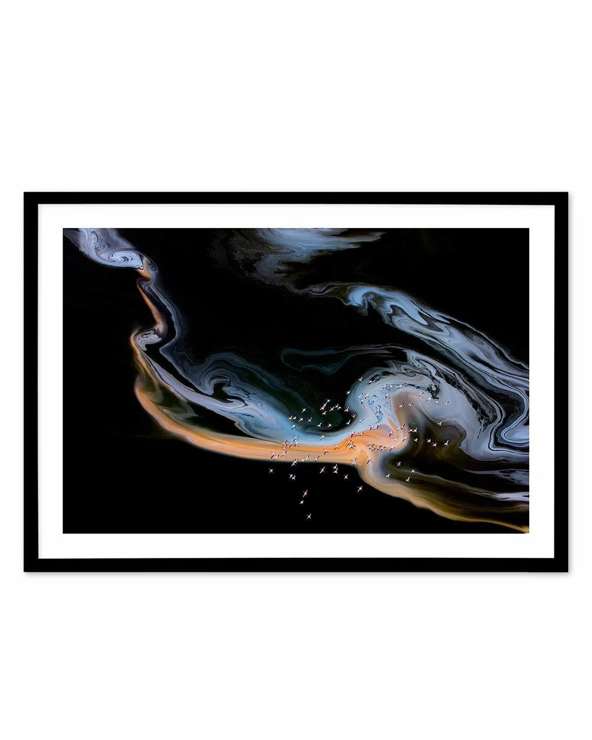 Peach Lake by Phillip Chang Art Print from Olive et Oriel where you can shop wallpaper and artworks online