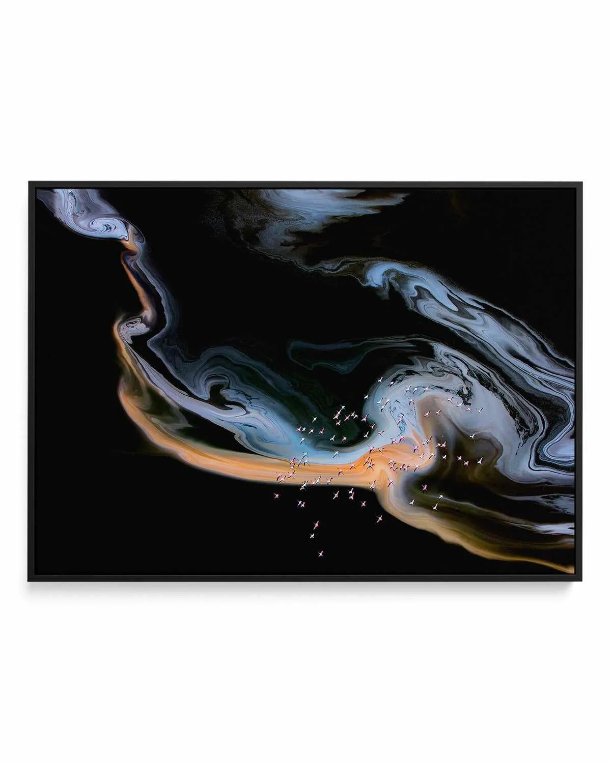 Peach Lake by Phillip Chang | Framed Canvas Art Print from Olive et Oriel where you can shop wallpaper and artworks online