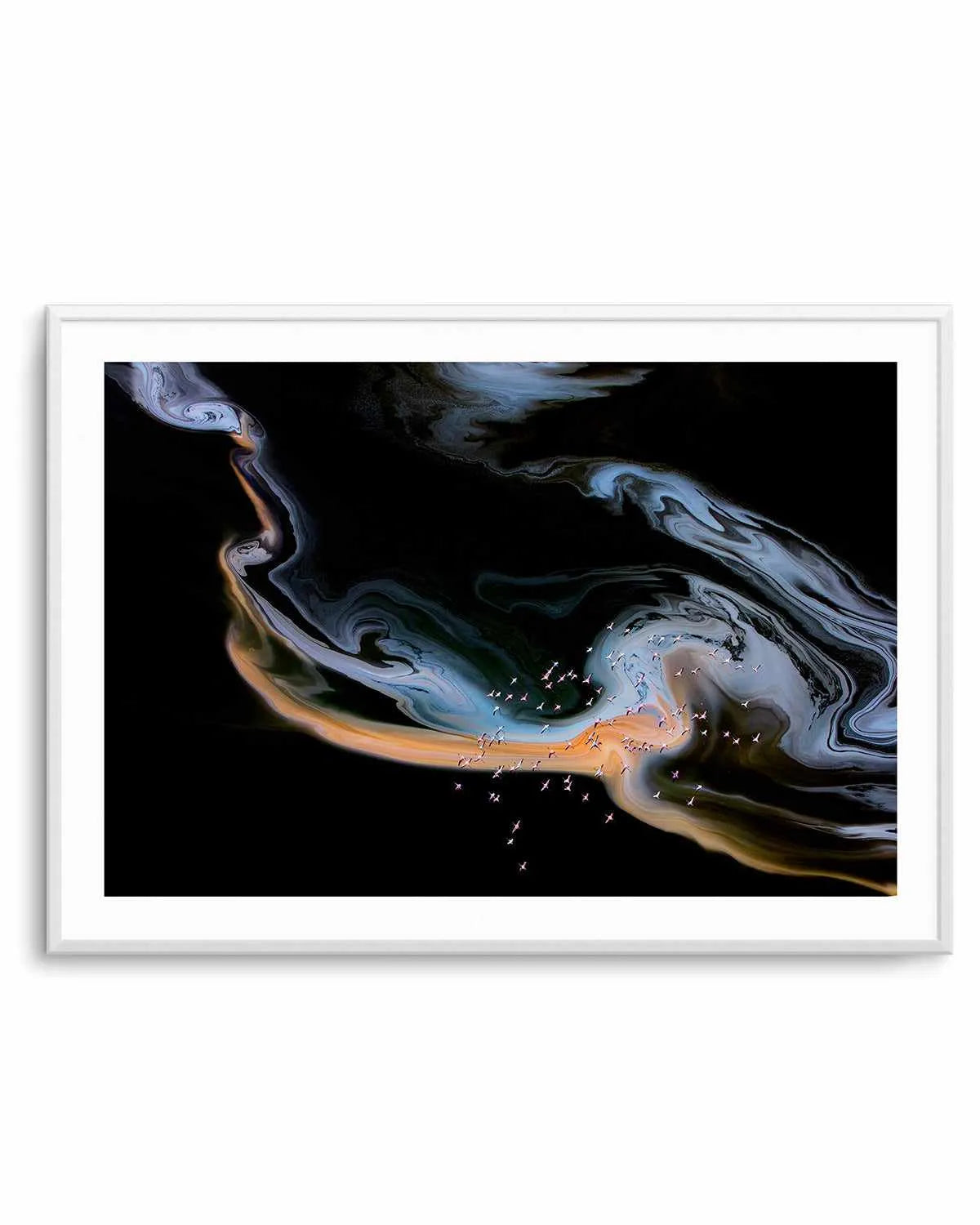 Peach Lake by Phillip Chang Art Print from Olive et Oriel where you can shop wallpaper and artworks online