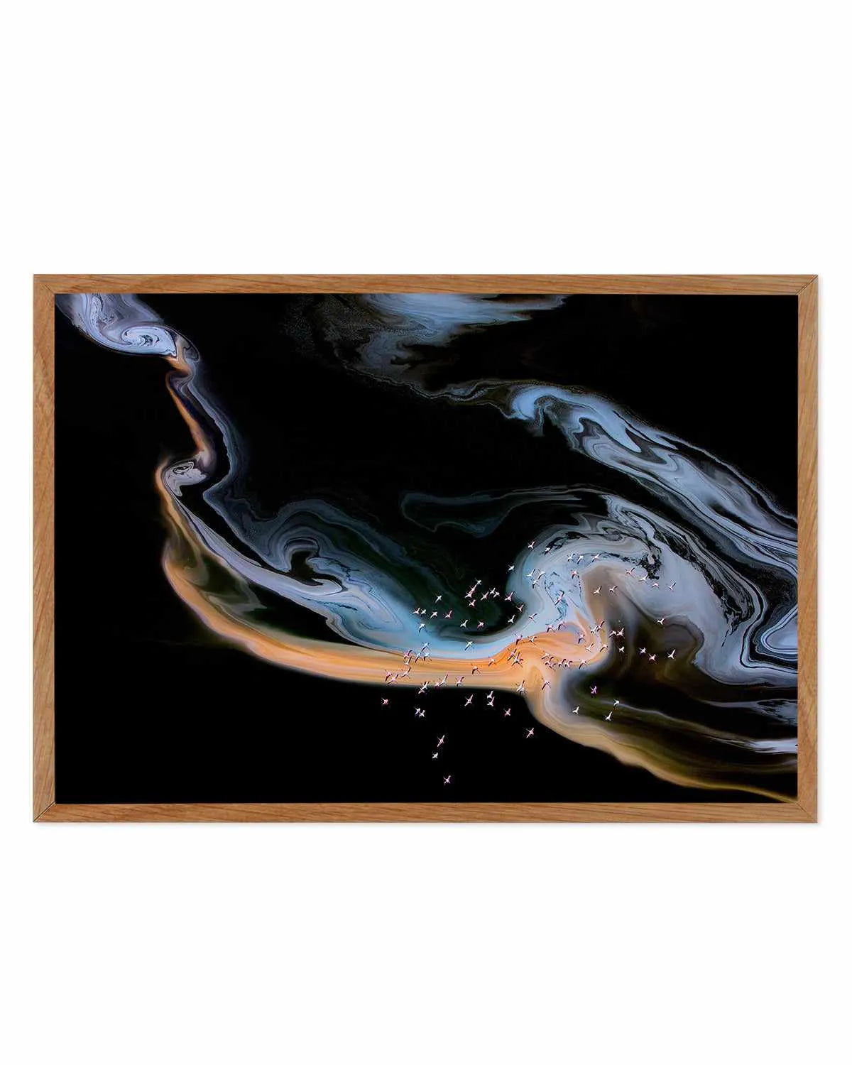 Peach Lake by Phillip Chang Art Print from Olive et Oriel where you can shop wallpaper and artworks online