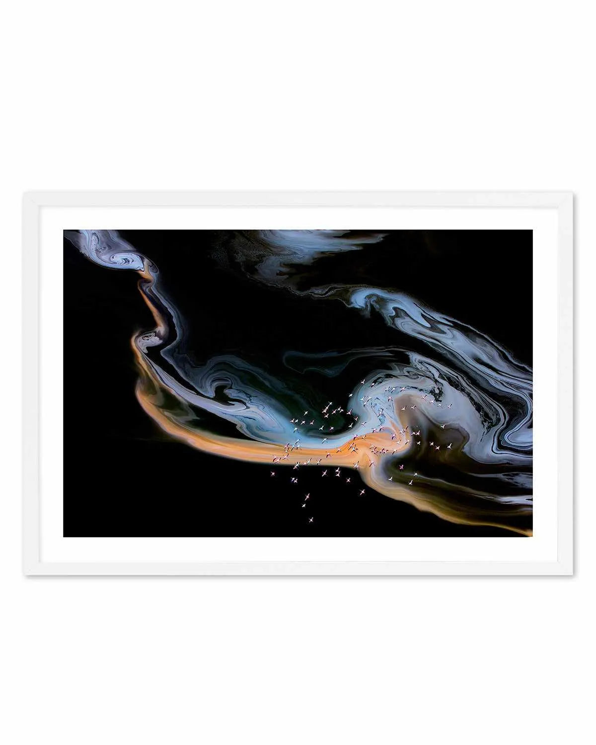 Peach Lake by Phillip Chang Art Print from Olive et Oriel where you can shop wallpaper and artworks online