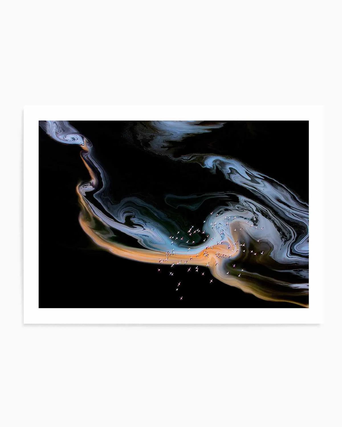 Peach Lake by Phillip Chang Art Print from Olive et Oriel where you can shop wallpaper and artworks online