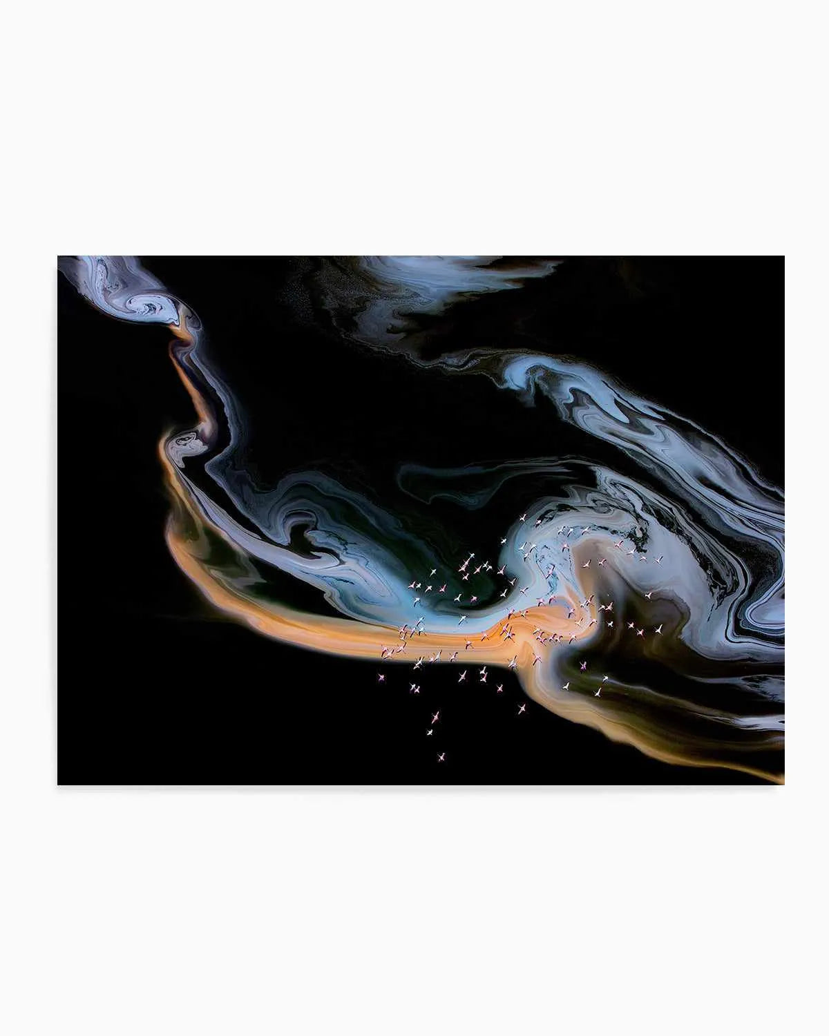 Peach Lake by Phillip Chang Art Print from Olive et Oriel where you can shop wallpaper and artworks online