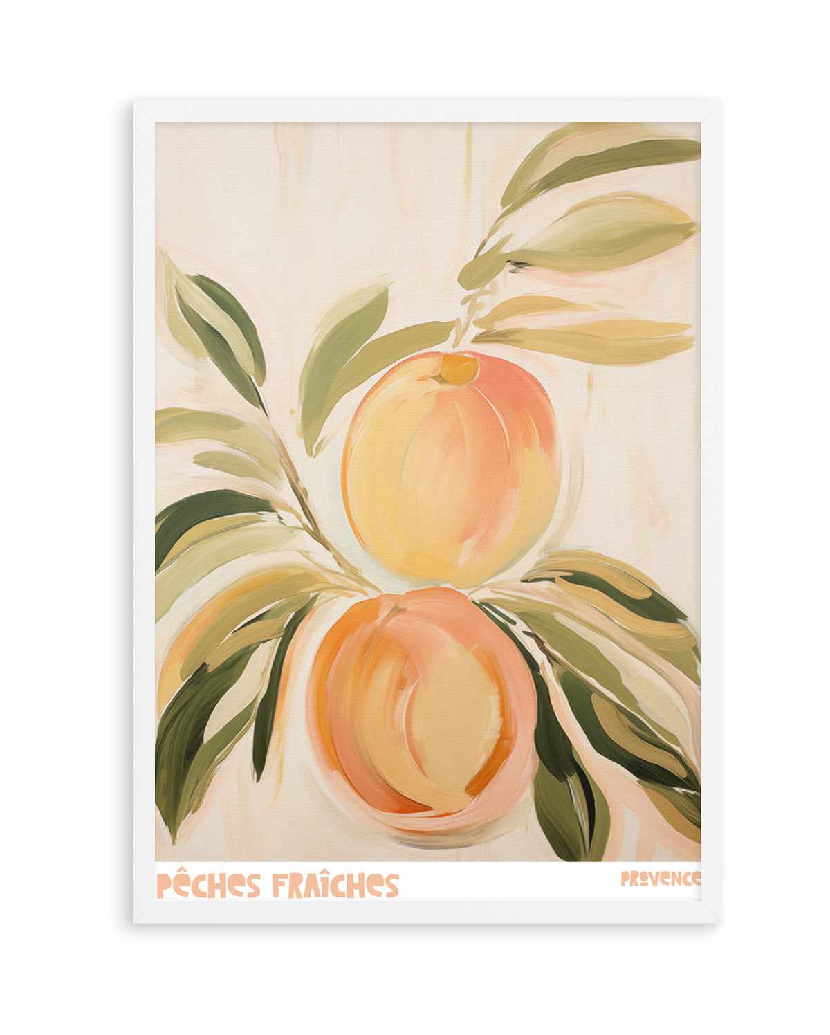 Peaches Fraiches I | Art Print