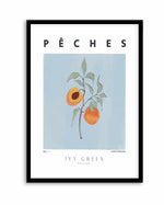 Peaches by Ivy Green Illustrations | Art Print