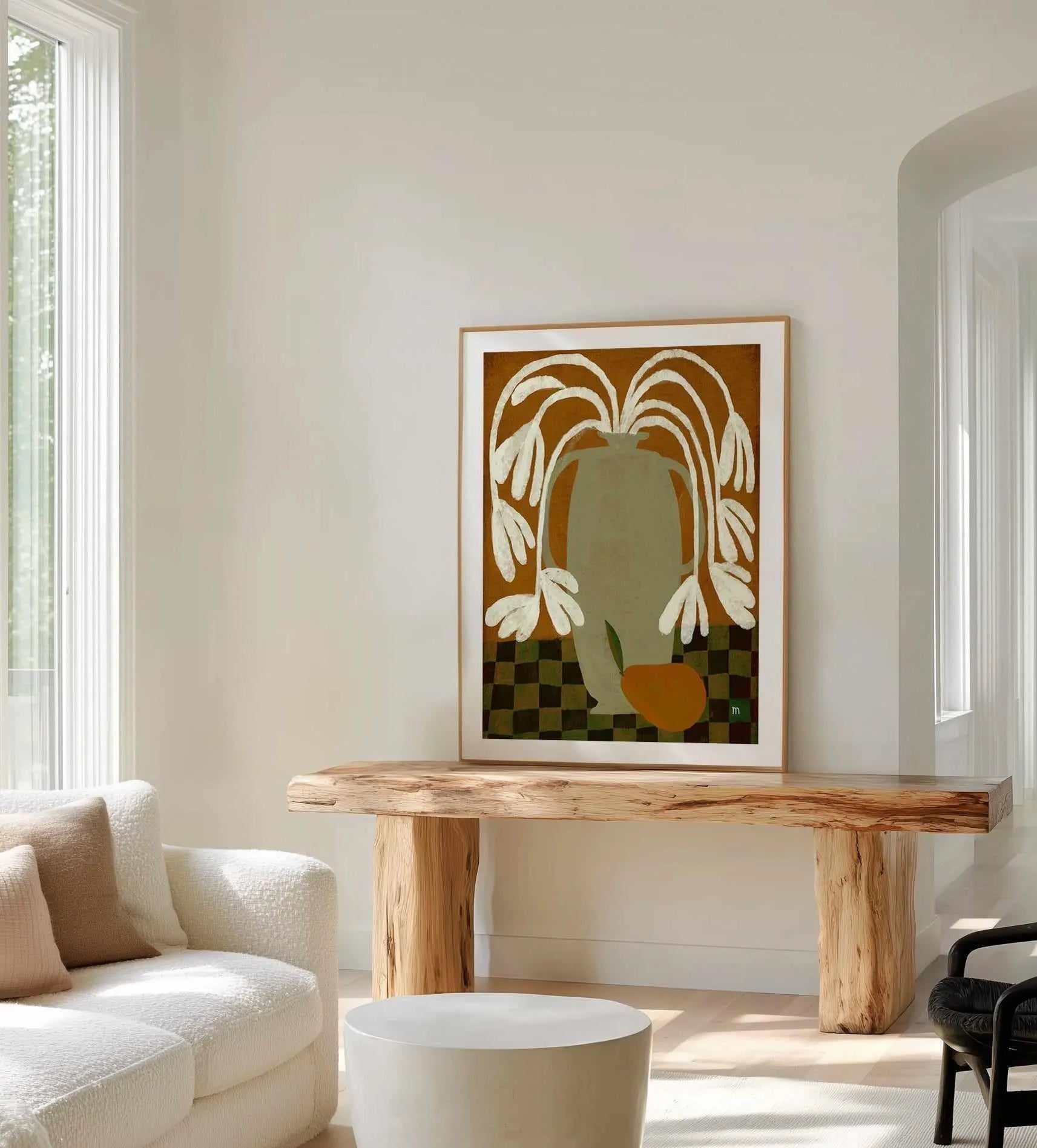 Pear by Marco Marella | Art Print from Olive et Oriel where you can shop wallpaper and artworks online