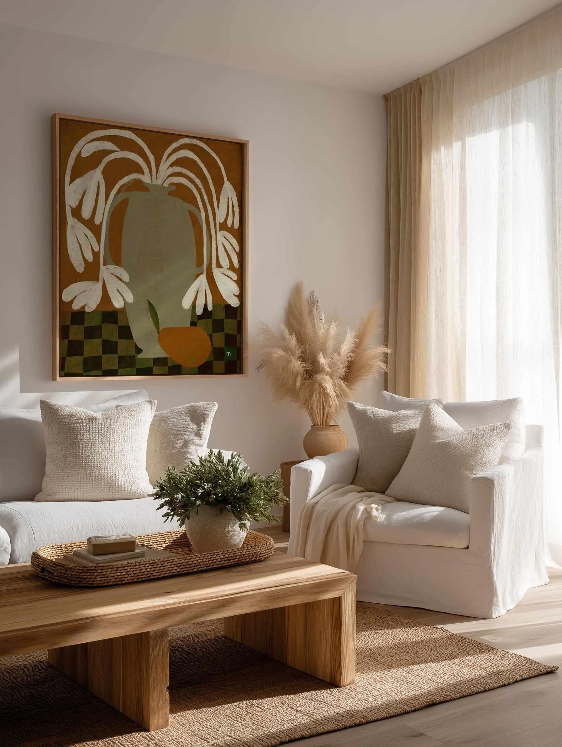 Pear by Marco Marella | Framed Canvas Art Print from Olive et Oriel where you can shop wallpaper and artworks online