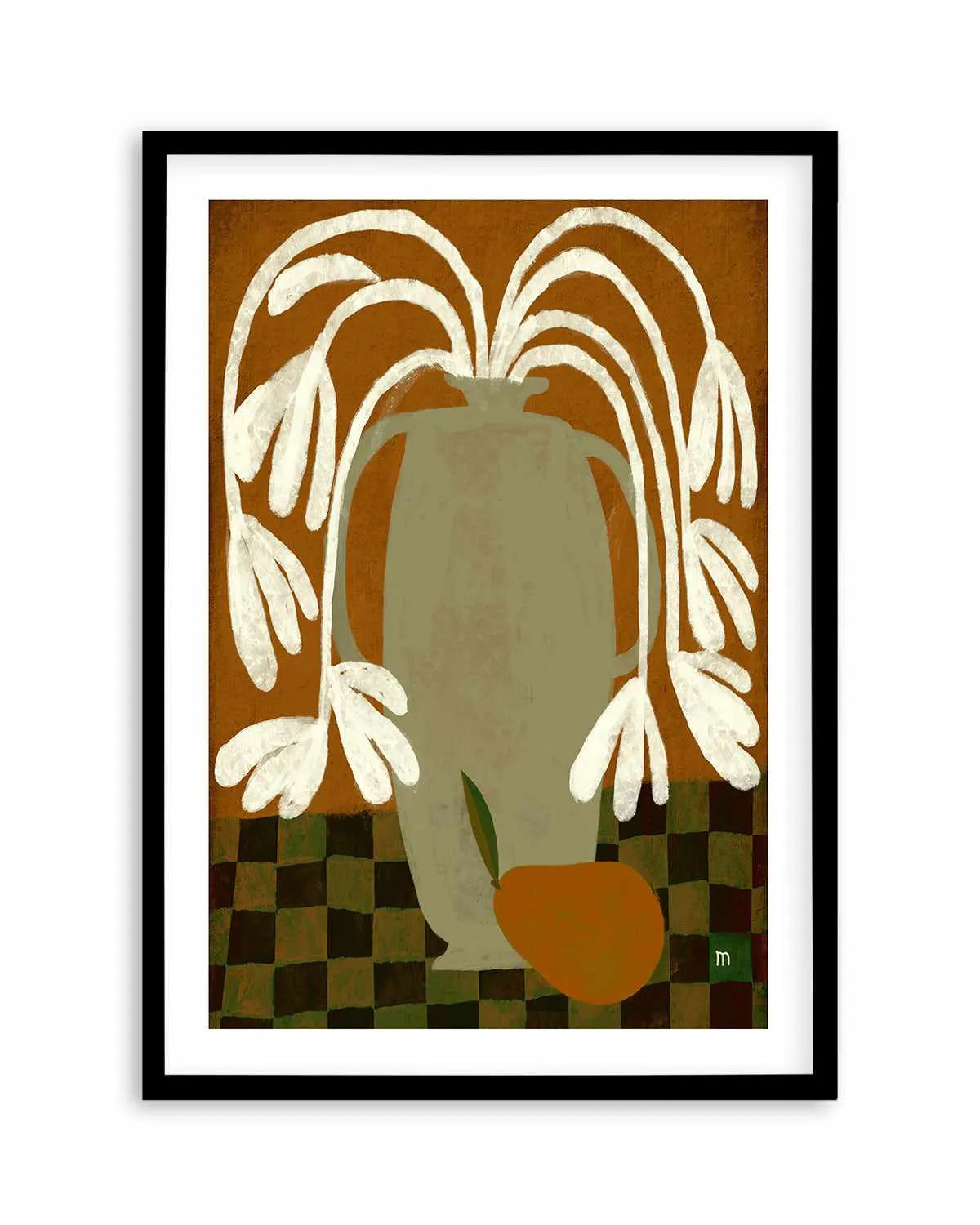 Pear by Marco Marella | Art Print from Olive et Oriel where you can shop wallpaper and artworks online