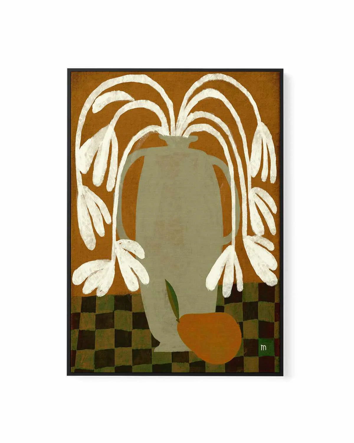 Pear by Marco Marella | Framed Canvas Art Print from Olive et Oriel where you can shop wallpaper and artworks online