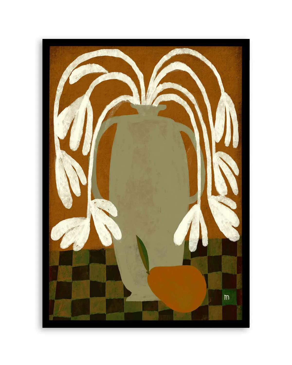 Pear by Marco Marella | Art Print from Olive et Oriel where you can shop wallpaper and artworks online