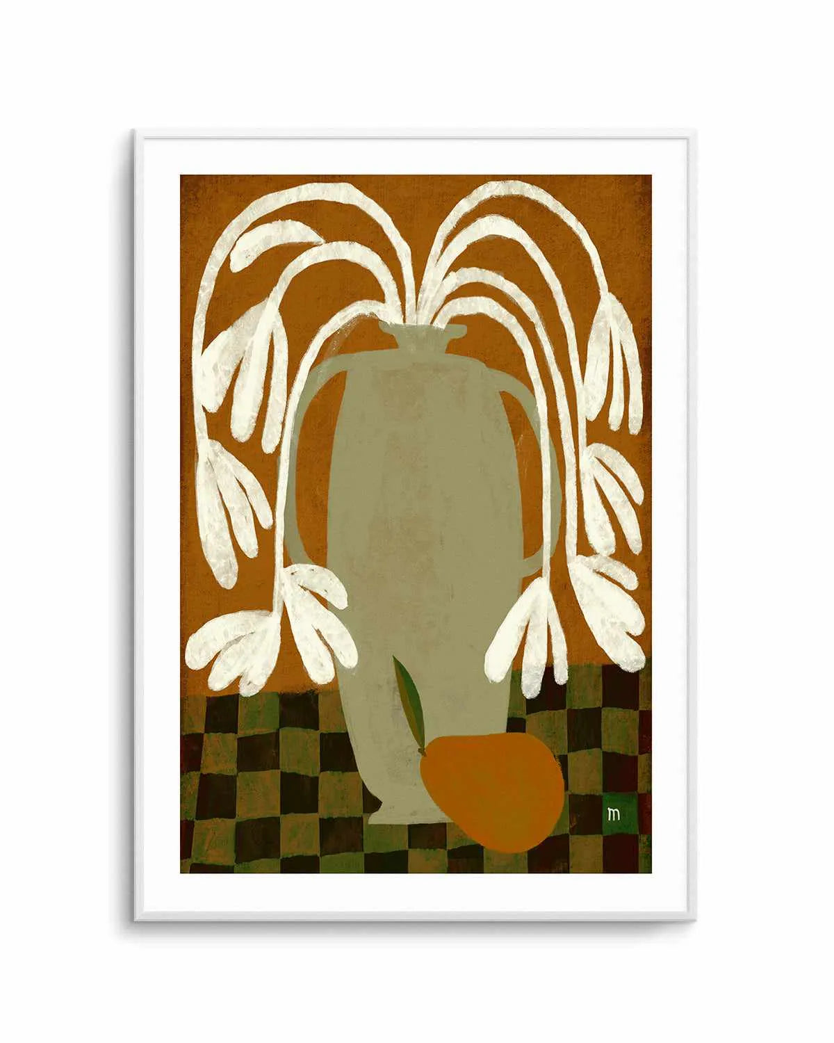 Pear by Marco Marella | Art Print from Olive et Oriel where you can shop wallpaper and artworks online