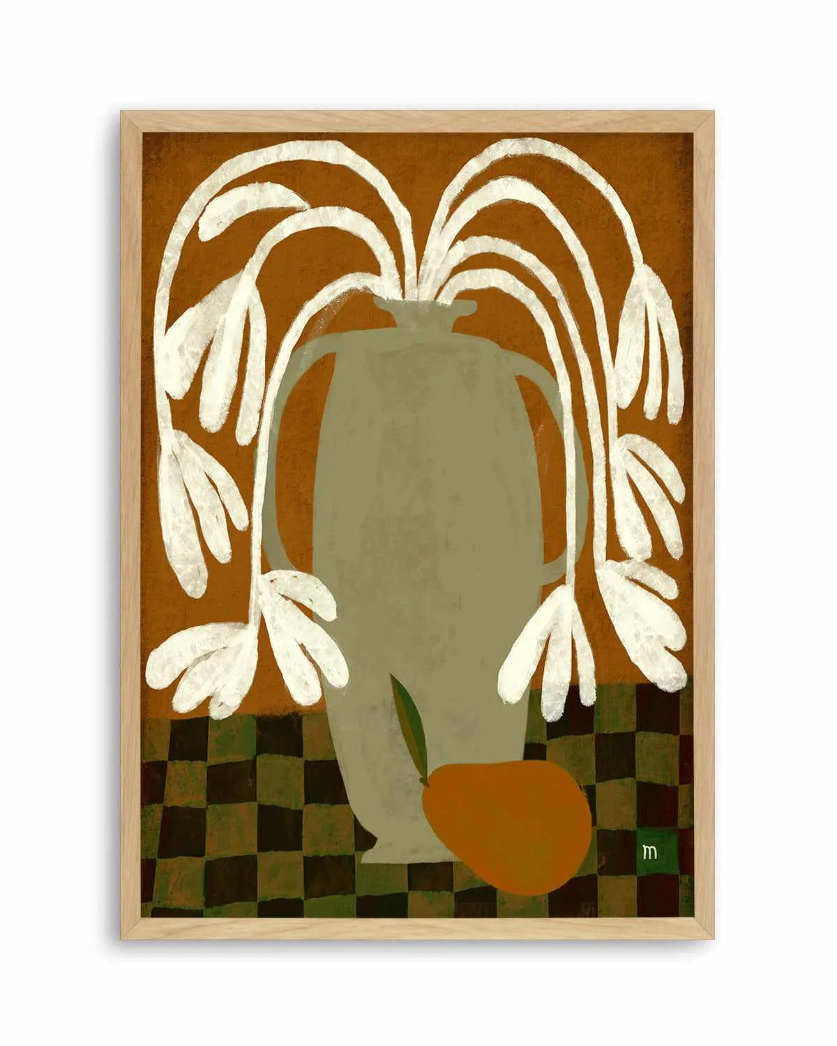 Pear by Marco Marella | Art Print from Olive et Oriel where you can shop wallpaper and artworks online