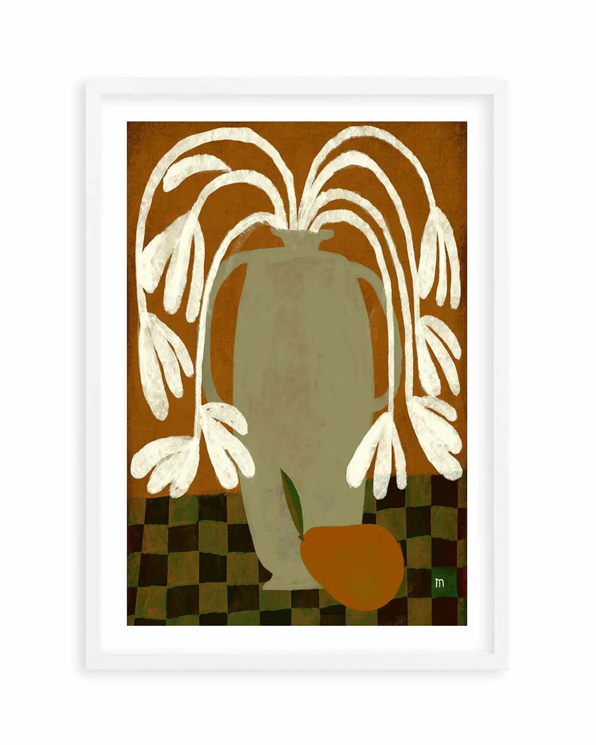 Pear by Marco Marella | Art Print from Olive et Oriel where you can shop wallpaper and artworks online