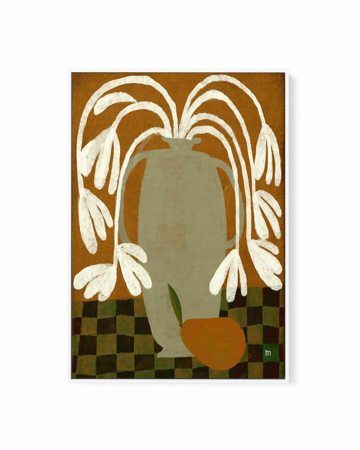 Pear by Marco Marella | Framed Canvas Art Print from Olive et Oriel where you can shop wallpaper and artworks online
