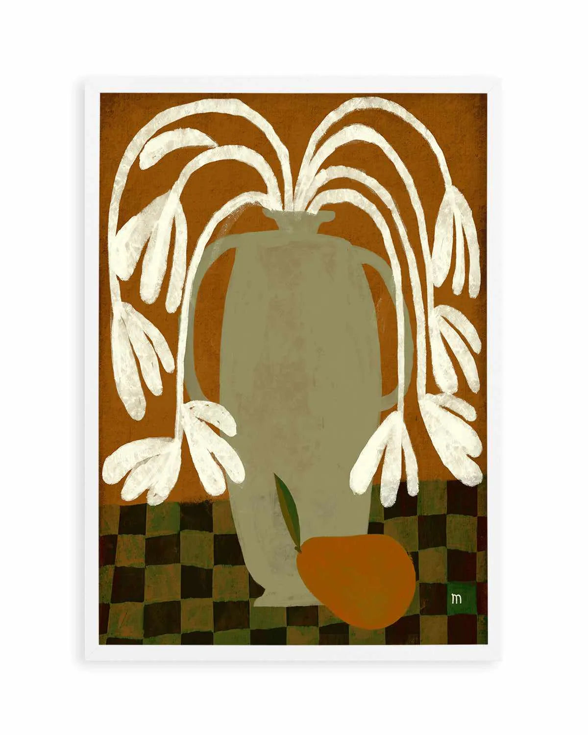 Pear by Marco Marella | Art Print from Olive et Oriel where you can shop wallpaper and artworks online