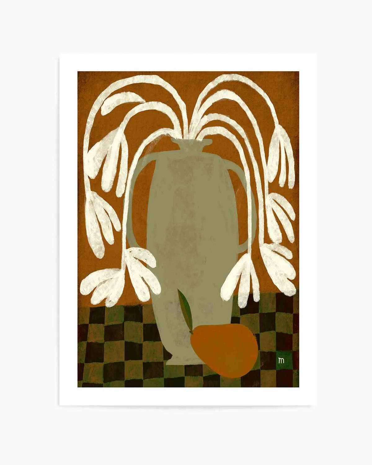 Pear by Marco Marella | Art Print from Olive et Oriel where you can shop wallpaper and artworks online